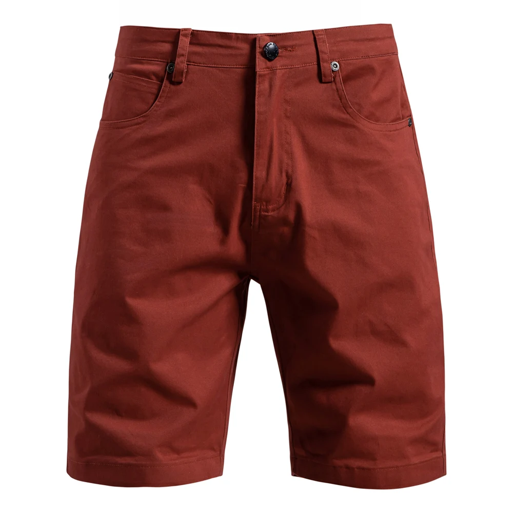 AIOPESON Men's 100% Cotton Summer Shorts Casual 11-Tone Multi-Pocket Lightweight Street Shorts