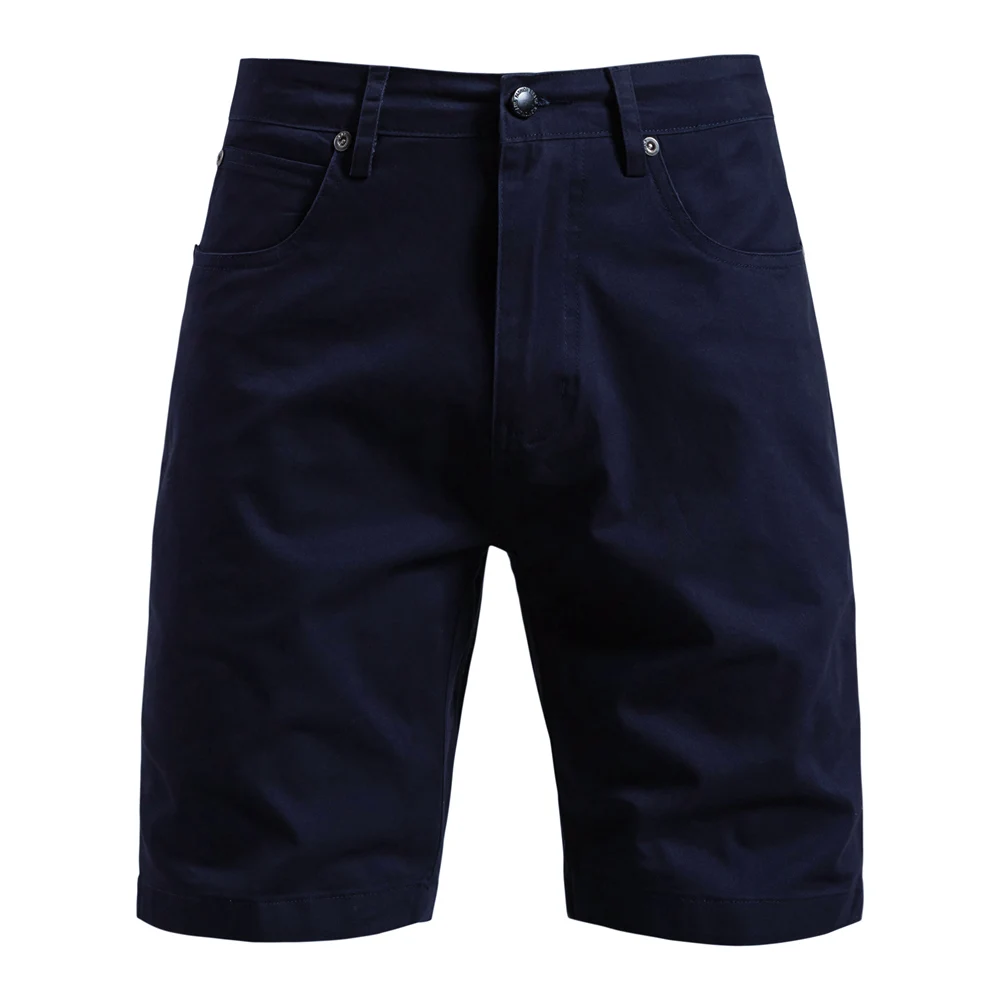 AIOPESON Men's 100% Cotton Summer Shorts Casual 11-Tone Multi-Pocket Lightweight Street Shorts