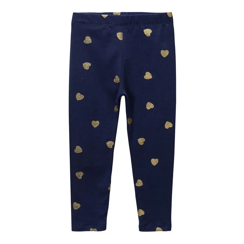 2 3 4 5 6 7Y Girls Leggings Cotton Girl's Trousers Girls Pants Skinny Print Cartoon Pattern Kids Children Leggings Trousers