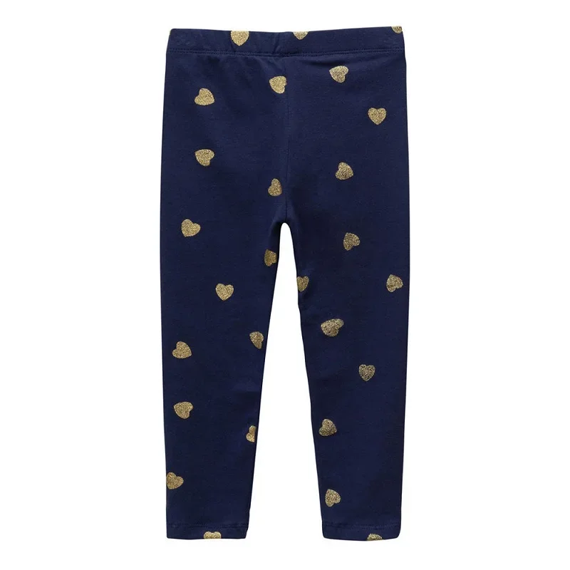 2 3 4 5 6 7Y Girls Leggings Cotton Girl's Trousers Girls Pants Skinny Print Cartoon Pattern Kids Children Leggings Trousers