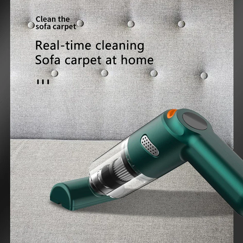9500PaWireless Handheld Vacuum Cleaner Large Suction Car Vacuum Cleaner Household Mini Pet Hair Vacuum Cleaner Pet Hair Absorber