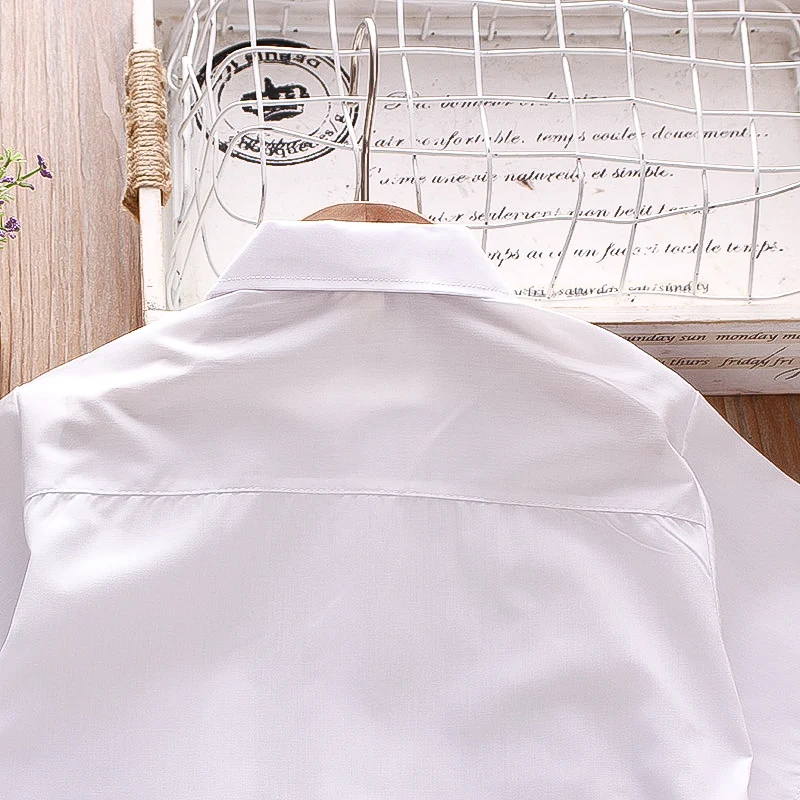 Lapel Pocket Design Infant Shirt Summer New Boys' Baby Short Sleeve Shirt Solid Color Boy Children'S Clothing