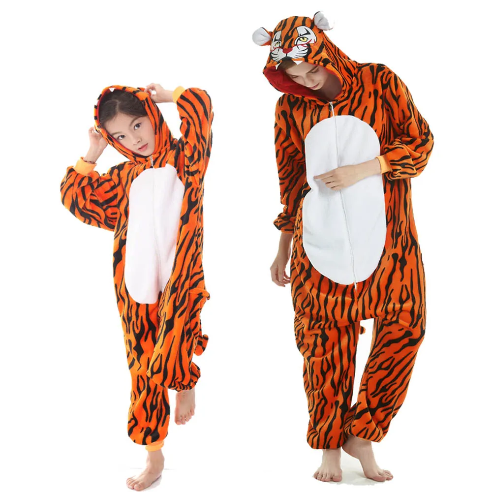 Kigurumi Kids Unicorn Pajamas Toddler Girl Pyjamas 2 to 3 4 5 6 7 8 9 10 11 12 Years Winter Flannel Warm Children Jumpsuits Pjs