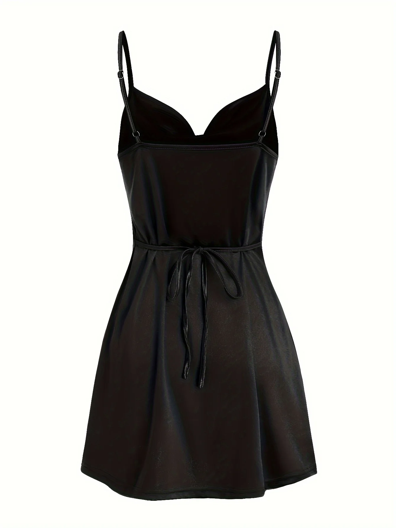 2024 Lady Va Voom Satin Hip Suspender Dress Women's