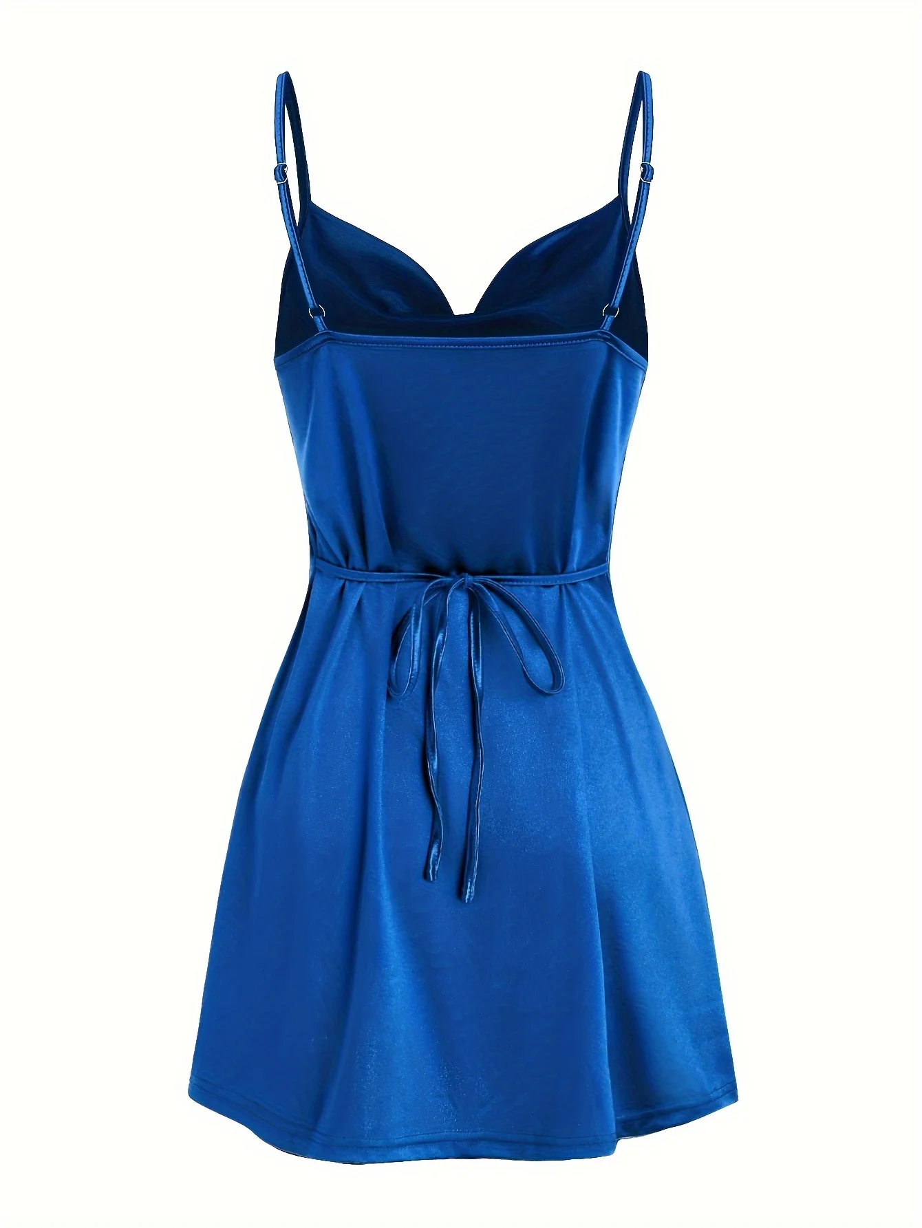 2024 Lady Va Voom Satin Hip Suspender Dress Women's