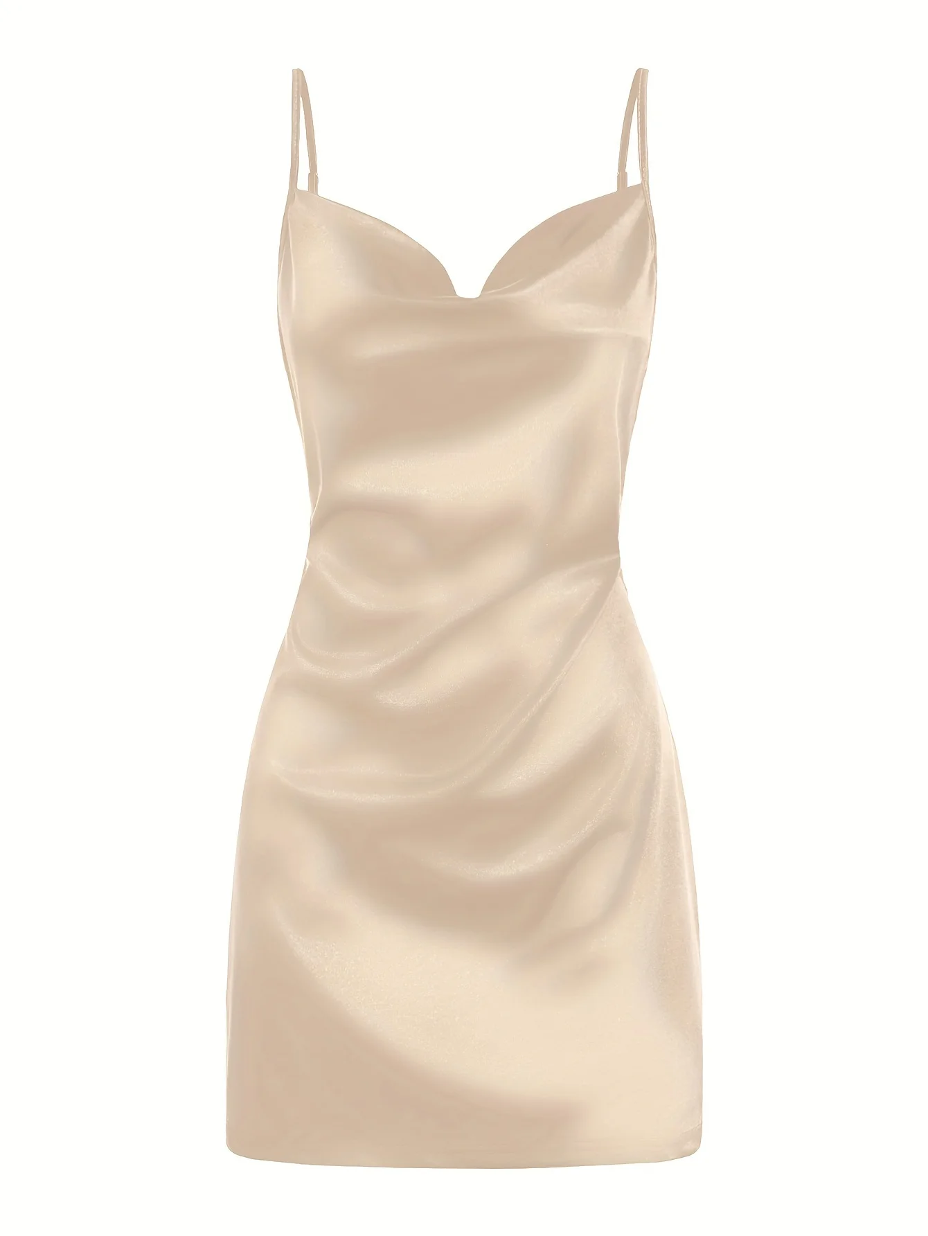 2024 Lady Va Voom Satin Hip Suspender Dress Women's