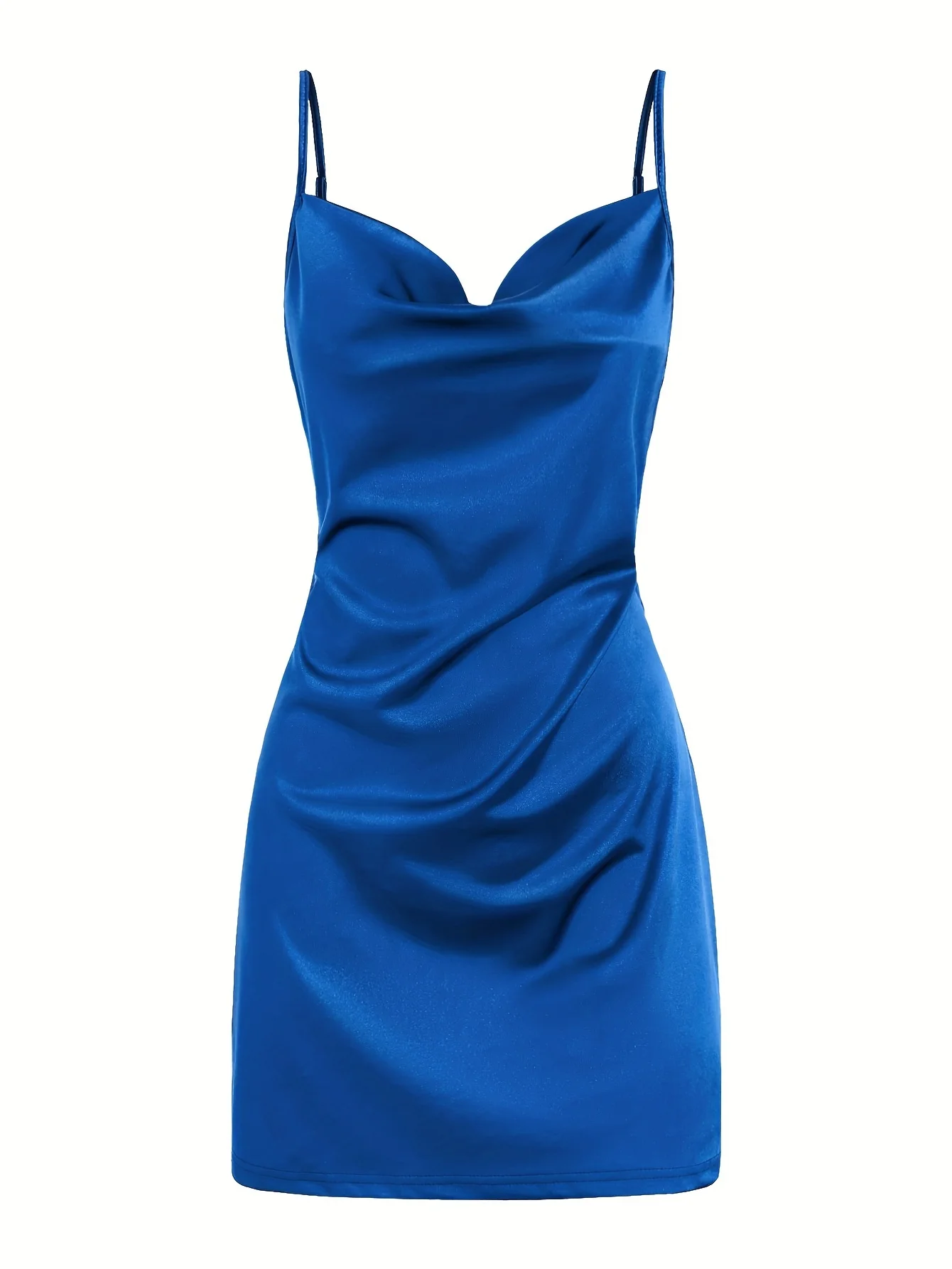 2024 Lady Va Voom Satin Hip Suspender Dress Women's