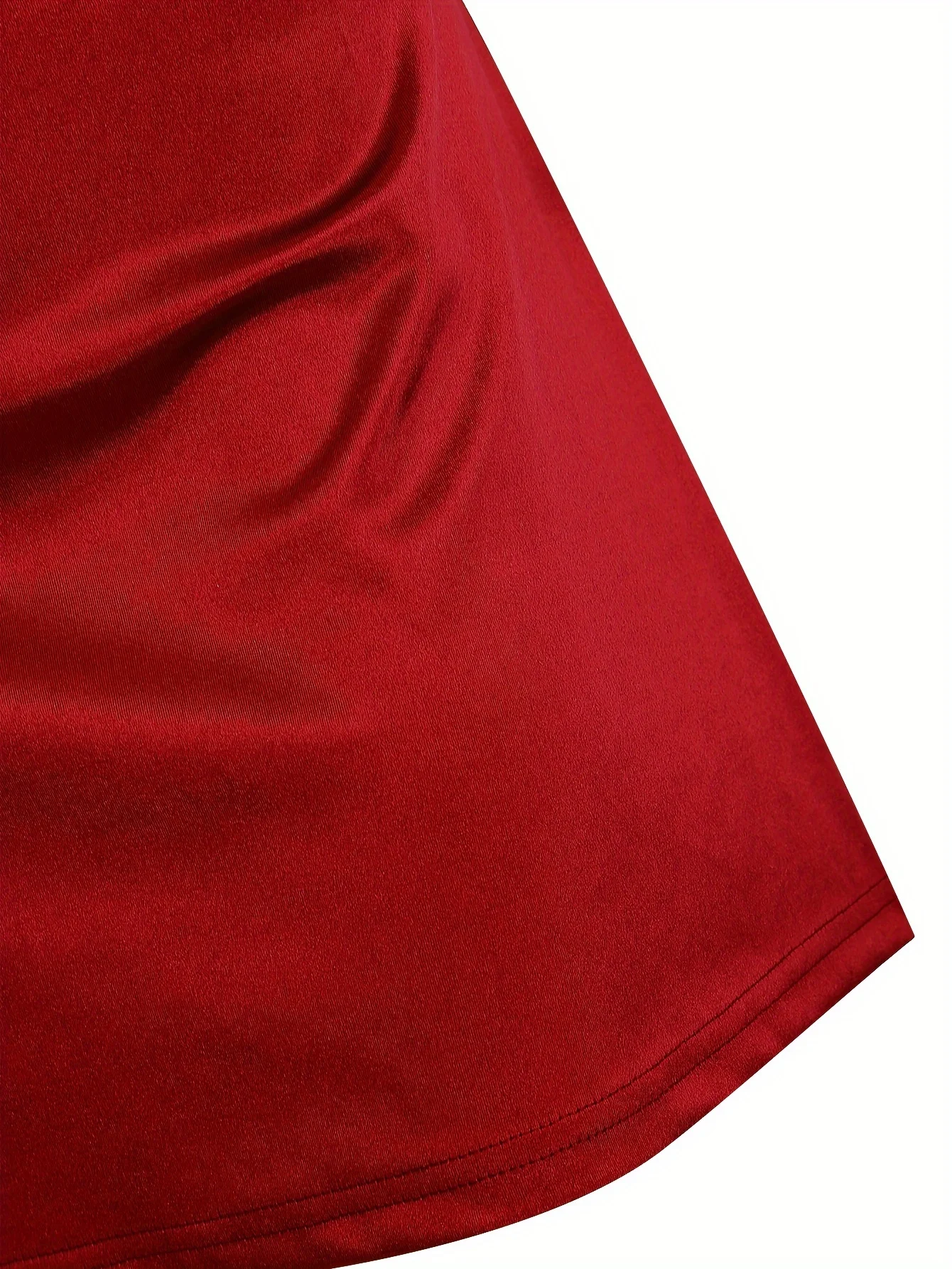2024 Lady Va Voom Satin Hip Suspender Dress Women's