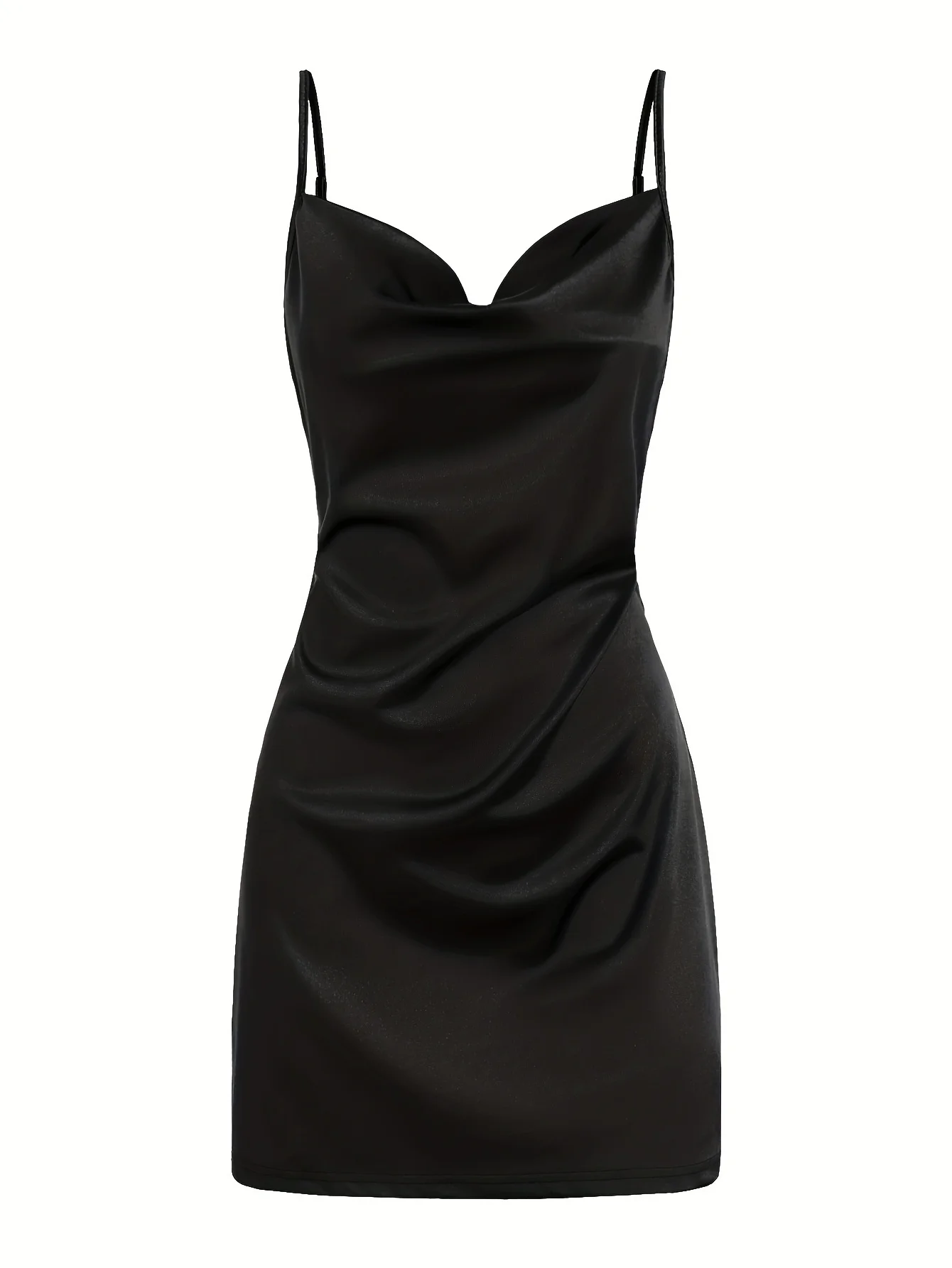 2024 Lady Va Voom Satin Hip Suspender Dress Women's