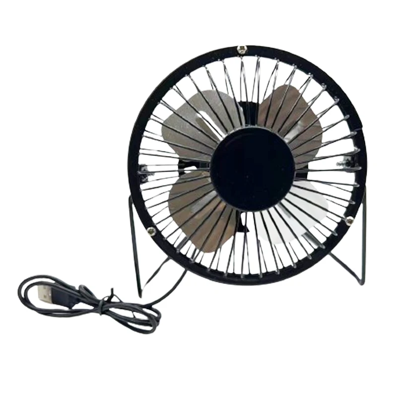 4-inch USB Strong Wind Silent MINI Fan Desk 360 Degree Rotatable Summer Cooling Portable Fan for Laptop Notebook Ofiice