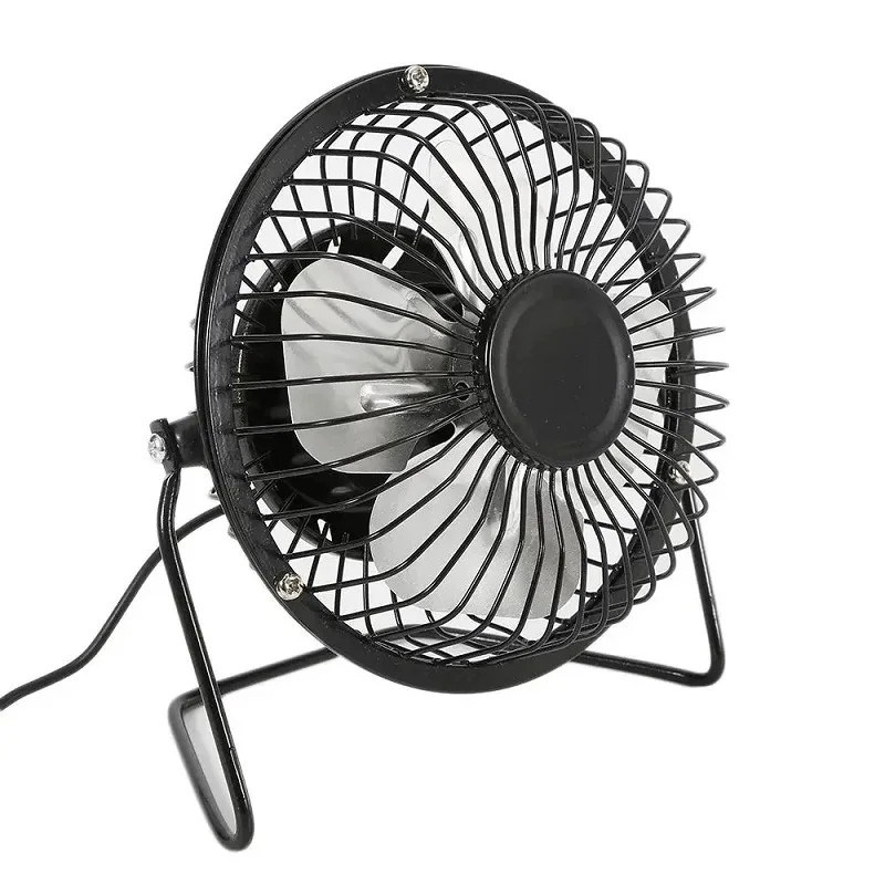 4-inch USB Strong Wind Silent MINI Fan Desk 360 Degree Rotatable Summer Cooling Portable Fan for Laptop Notebook Ofiice