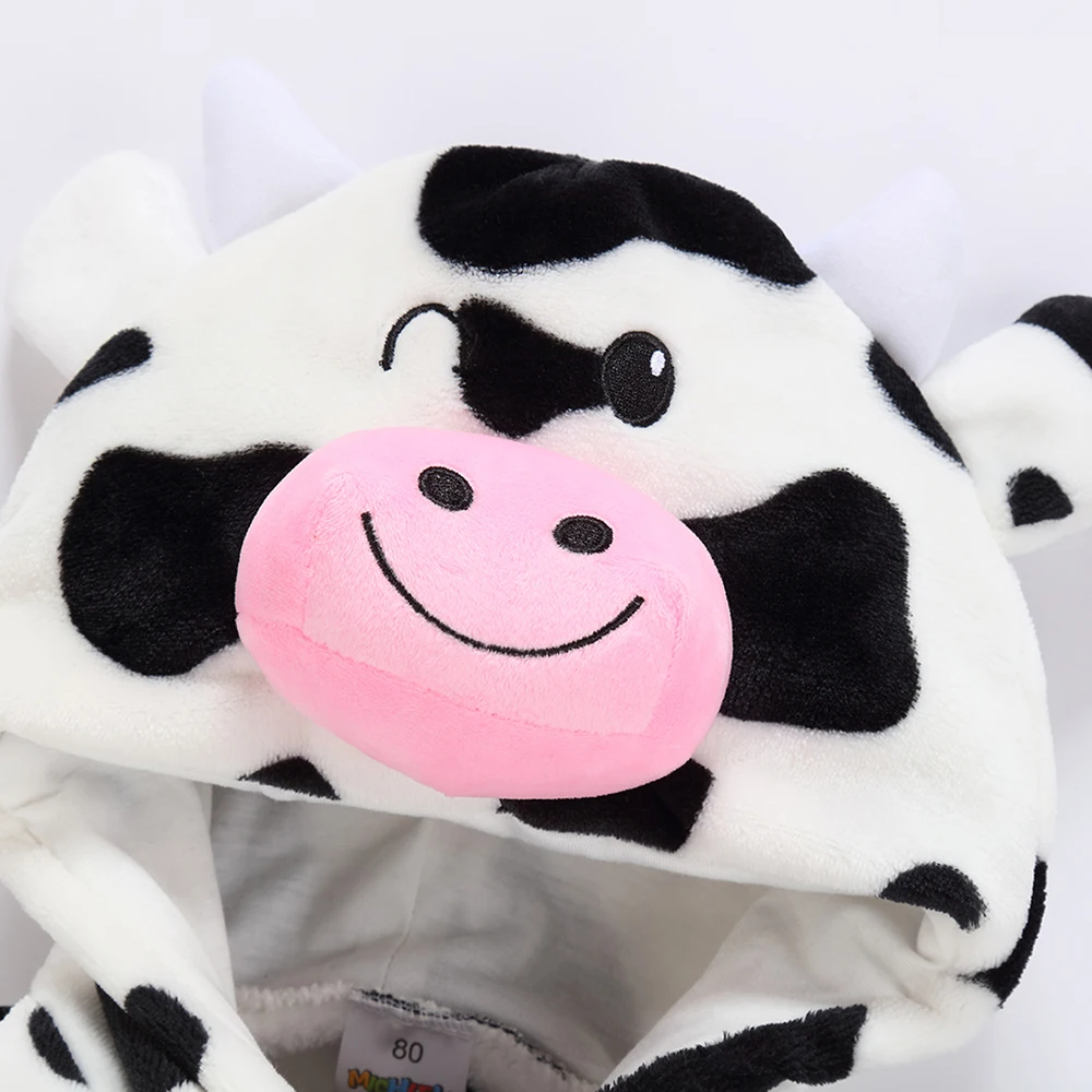 Toddler Boys Girls Kigurumi Pajamas 0-4 Years Children Sleepwear Winter Baby Rompers Infant Flannel Warm Clothes Animal Onesies