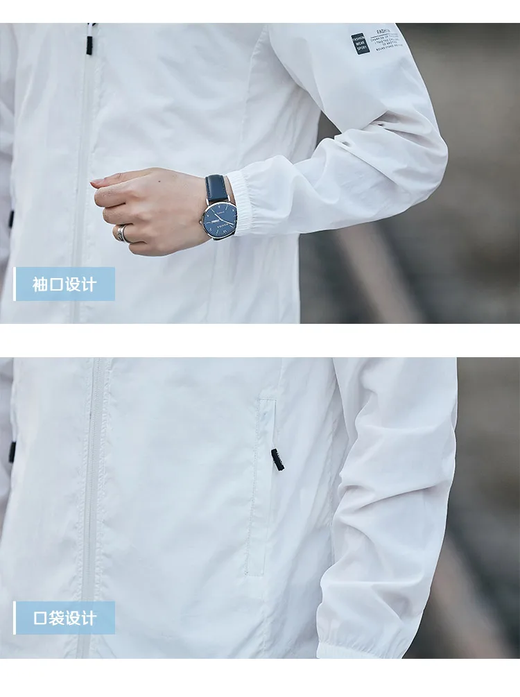 Fashionable and trendy new hot selling sun protection clothing, lightweight and breathable, couple's cold and super strong UV pr
