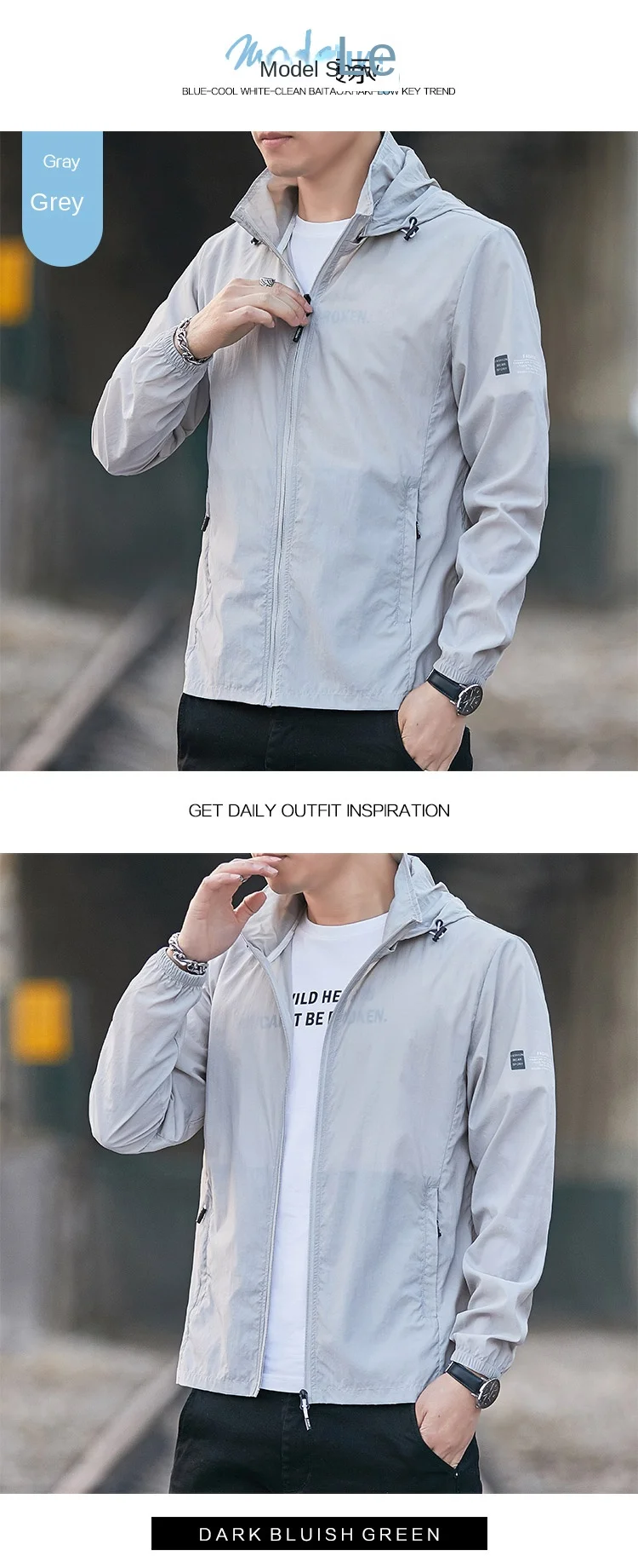 Fashionable and trendy new hot selling sun protection clothing, lightweight and breathable, couple's cold and super strong UV pr
