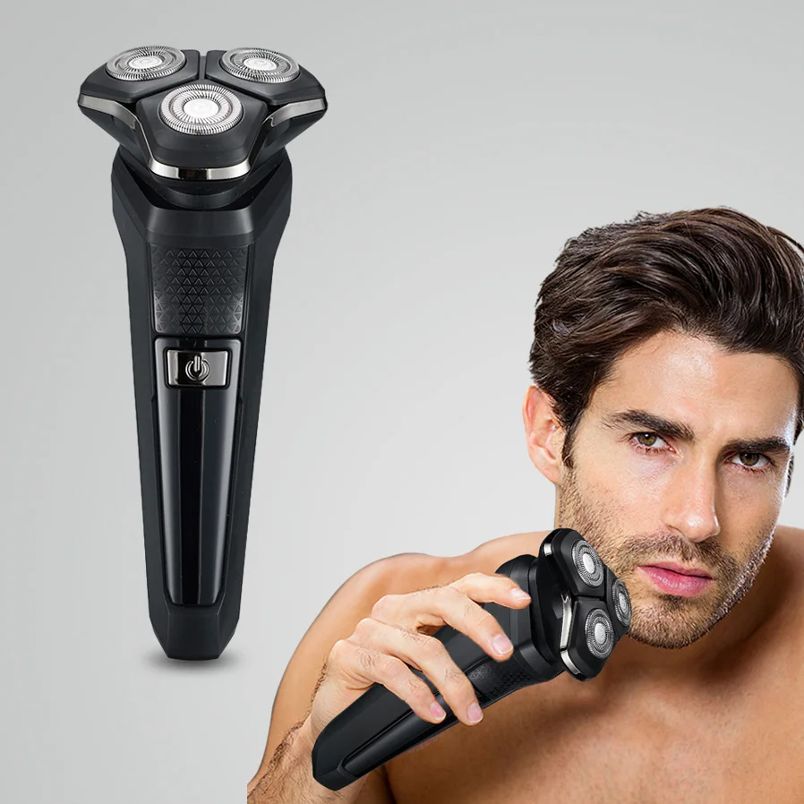 Men's Advanced Rotary Shaver, USB Charging, Ergonomic Design, Suitable as a Gift for Him