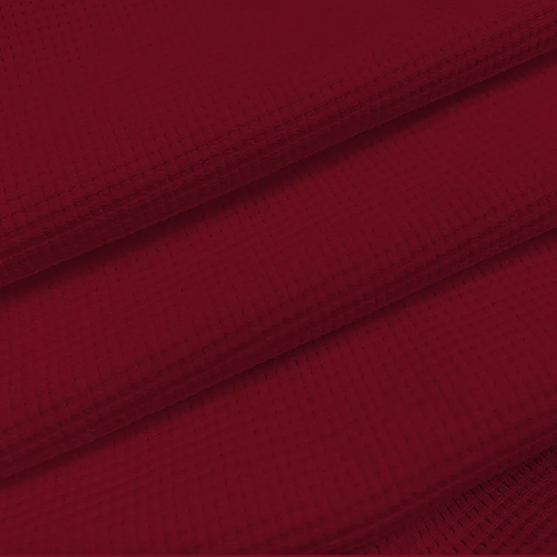 New Cross-Border Men's Autumn and Winter Waffle Lapel Button-Up Long-Sleeved Casual Polo Shirt T-Shirt