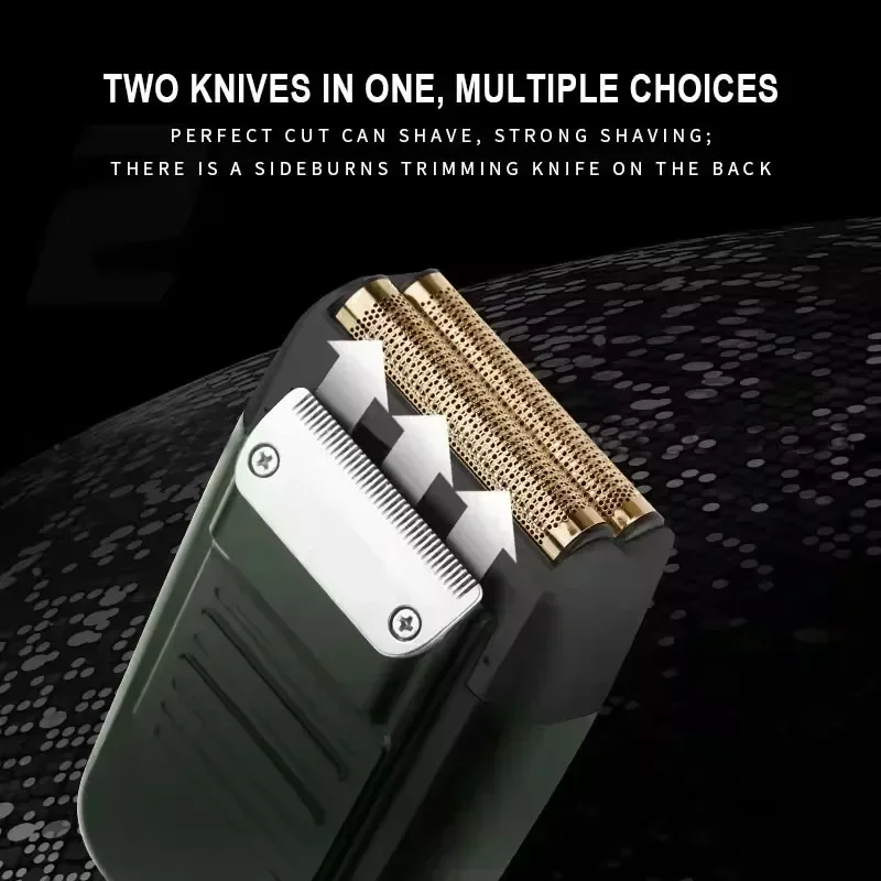 Kemei KM-2027 KM-5098 Professional Hair Clipper and Beard Trimmer New Design USB Rechargeable Shaver for Men Electric Clippers