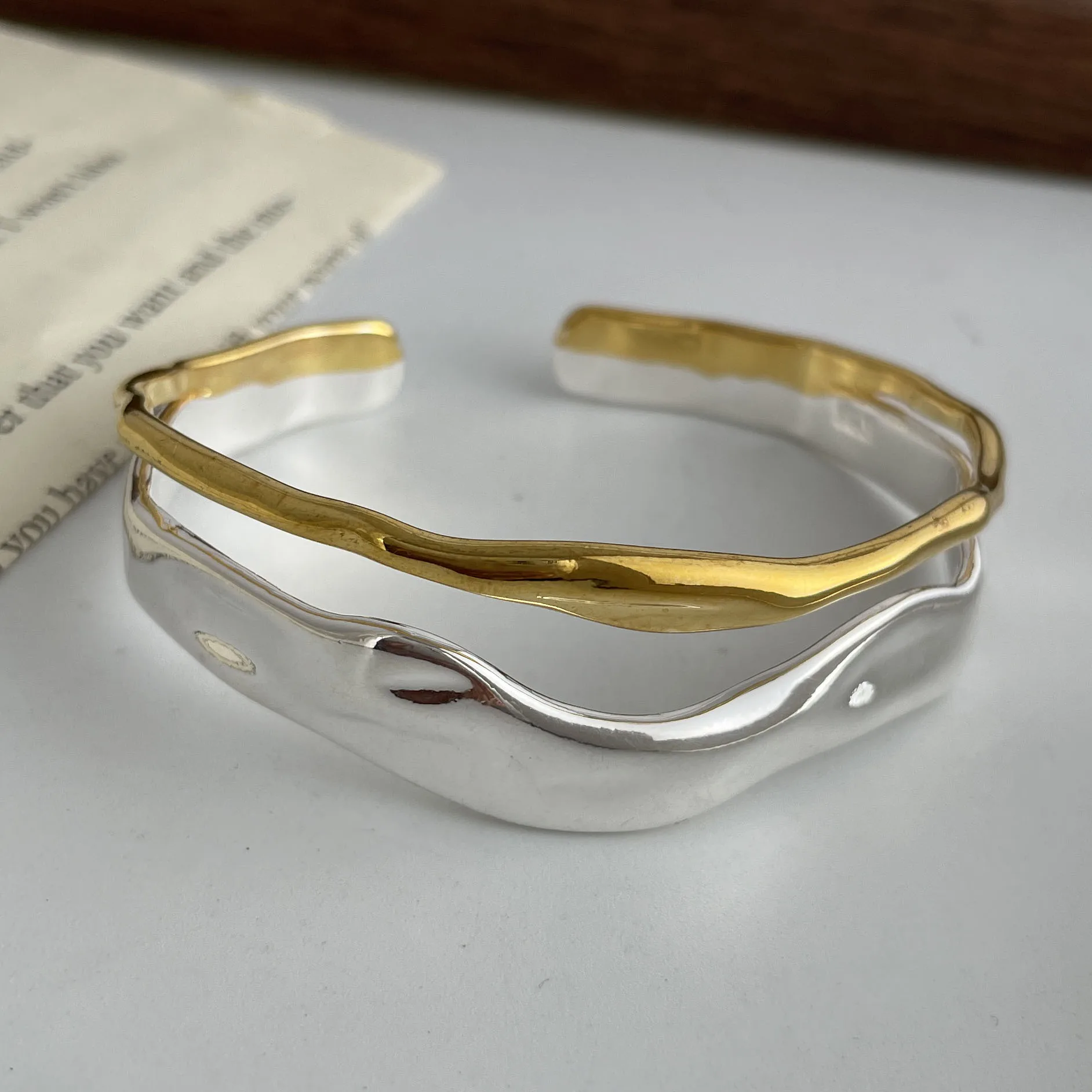 925 Sterling Silver Bracelets for Women Men Chain Accessories Trend Vintage Simple Gold Gold Layered Pendant Party Jewelry Gift