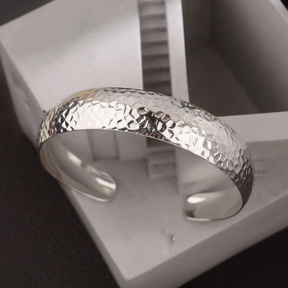 925 Sterling Silver Bracelets for Women Men Chain Accessories Trend Vintage Simple Gold Gold Layered Pendant Party Jewelry Gift