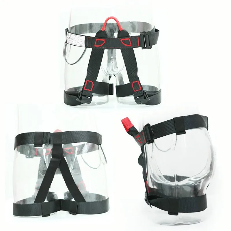 Aerial Work Safety Harness with Lanyard on Back Construction Protection High-altitude Rock Climbing Outdoor Harness Safe Rope