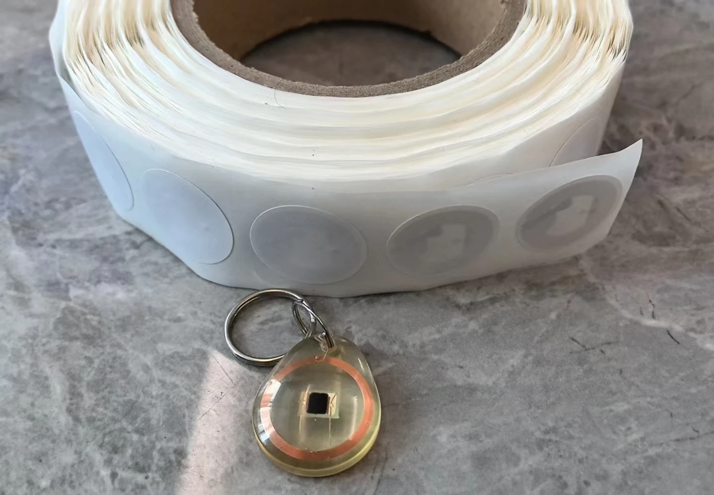 RFID Keychain Token 13.56mhz CUID Changeable Wet Inlay NFC Tag Sector 0 Block 0 UID Rewritable For NFC Andriod MCT Copy Clone