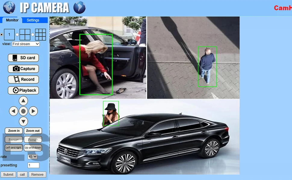 Camhi 5MP 240X Zoom 4G Wireless Auto Zoom Tracking Humanoid IMX 335 IP Camera Wireless AP DV Recorder SD 4G SIM