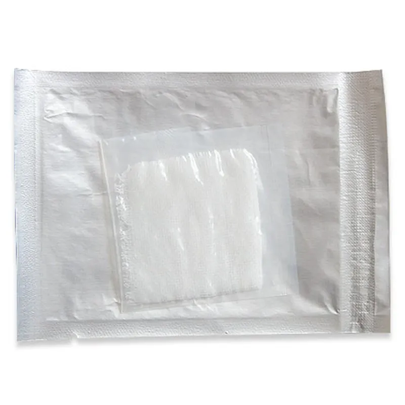 50 Pcs Medical Vaseline Gauze Pads lubrication of Skin Burn And Scald Wounds Disposable White oil Gauze Dressing