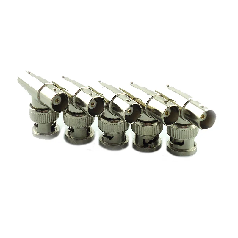 BNC Tee Monitor Coaxial Adaptor 1 In 2 BNC Male To 2 * BNC Female Video Connector Two Female To One Male T-adaptor