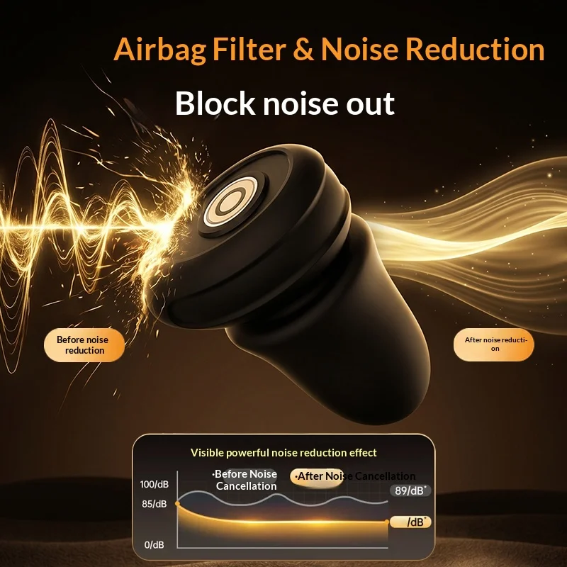Olyga Reusable Silicone Noise Reduction Earplugs Comfortable Ear Protection for Sleep Work Travel Concert Includes Lanyard