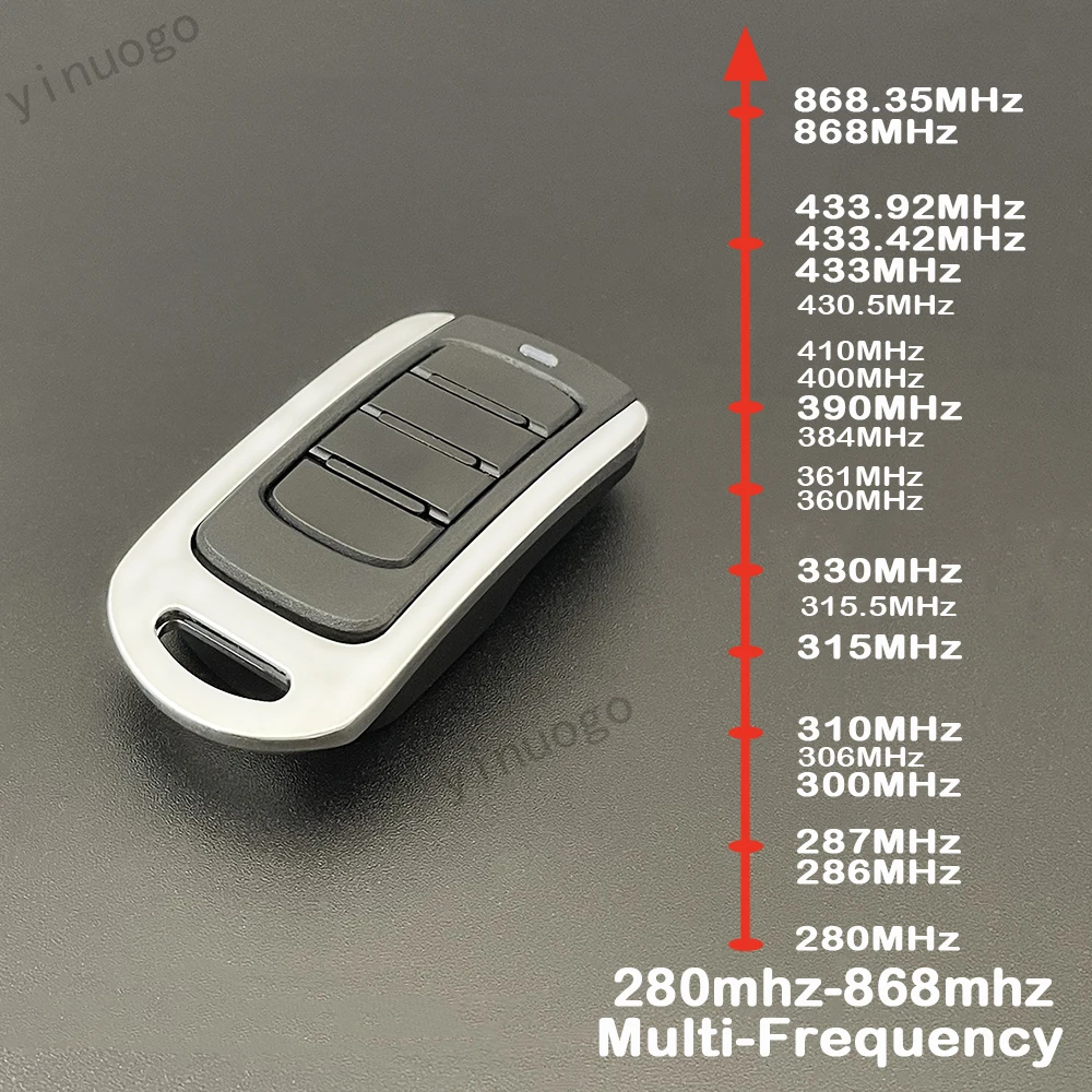 For JCM MUV-PRO 2 4 Garage Door Remote Control 868MHz Rolling Code JCM Remote Control Gate Garage Door Command Opener