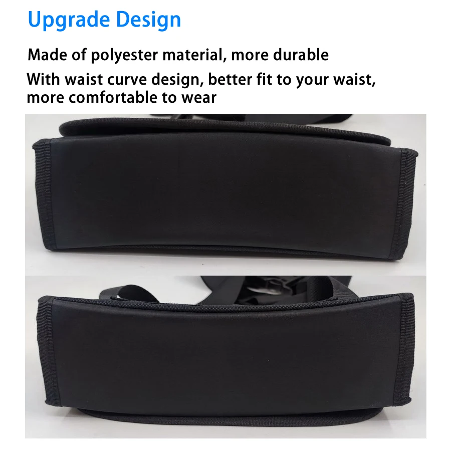 Multi-Function Waiter's Purse Portable Multi Pocket Driver Waist Wallet Fanny Pack For Cash Receipt Bills Coins Organizer Safe