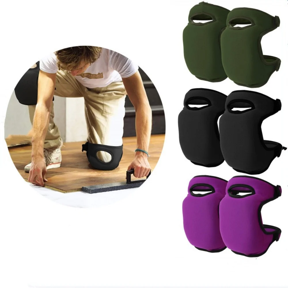 1Pair Soft Foam Knee Pads for Work Knee Support Padding for Gardening Cleaning Protective Sport Kneepad Builder Workplace Safety