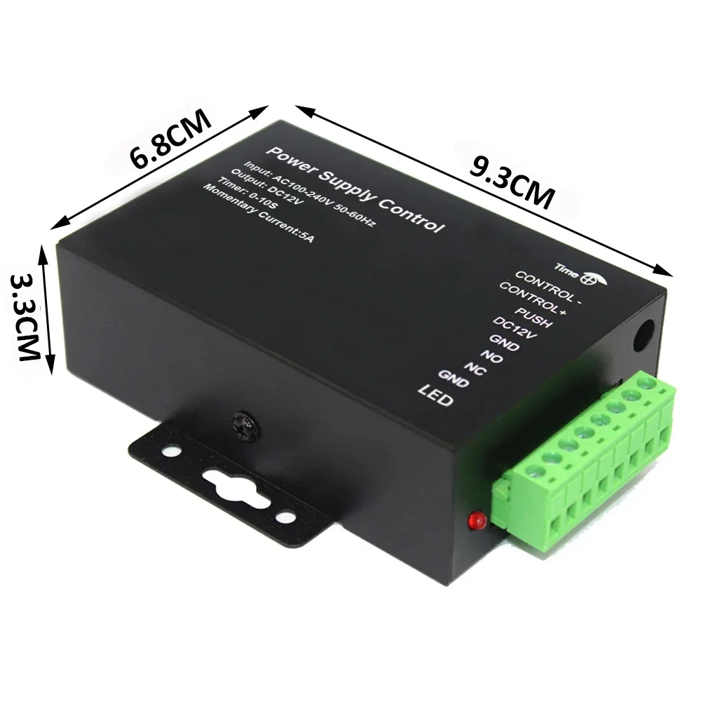 DC 12V Door Access Control System Switch Power Supply 3A 5A AC 100~240V For Electric Lock RFID Fingerprint Access Control System