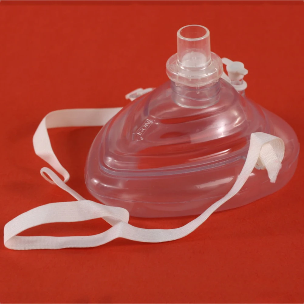 Reusable professional emergency cardiopulmonary resuscitation breathing mask to protect rescue personnel with artificial respira