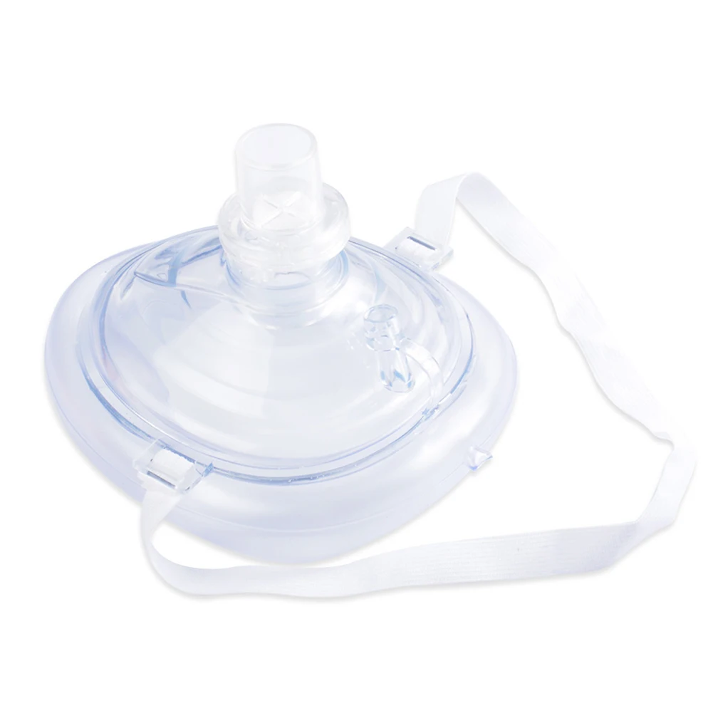 Reusable professional emergency cardiopulmonary resuscitation breathing mask to protect rescue personnel with artificial respira