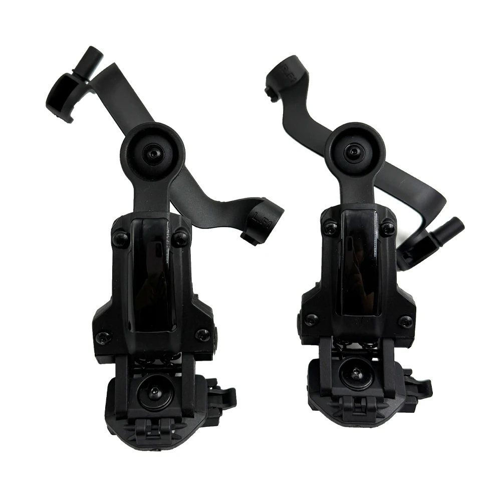 2026 NEW YHKEMA E70 Shooting Earmuffs Tactical Noise Reduction Headset with Helmet ARC Rail Adapter with Kenwood PTT Adapter