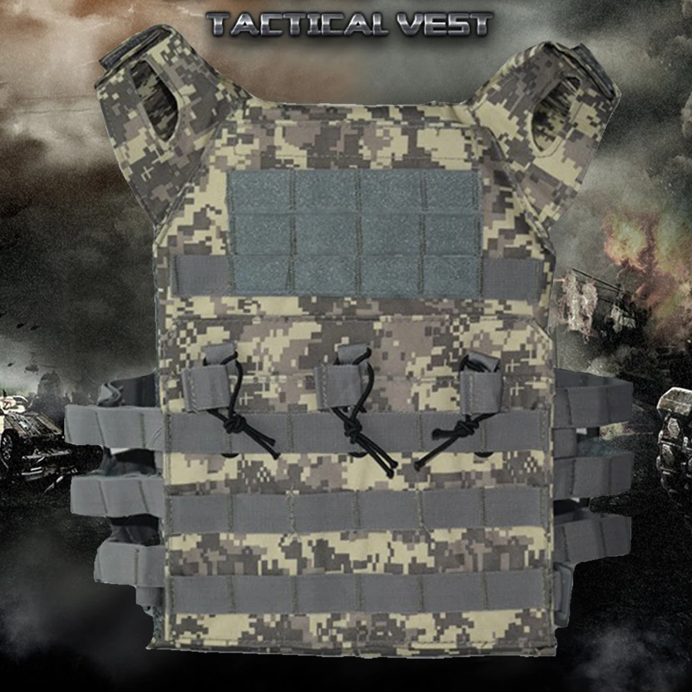 Tactical Vest Waterproof Outdoor Body Armor Lightweight JPC Molle Plate Carrier Hunting Vest CS Game Jungle Security Equipment