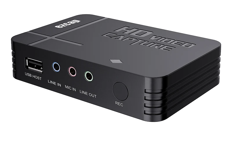 Ezcap288Q HDMI AV Video Capture Card 1080P 60Hz Recording Game Recorder One Key Record To USB U Flash Disk Mic Line in 4K60Hz In