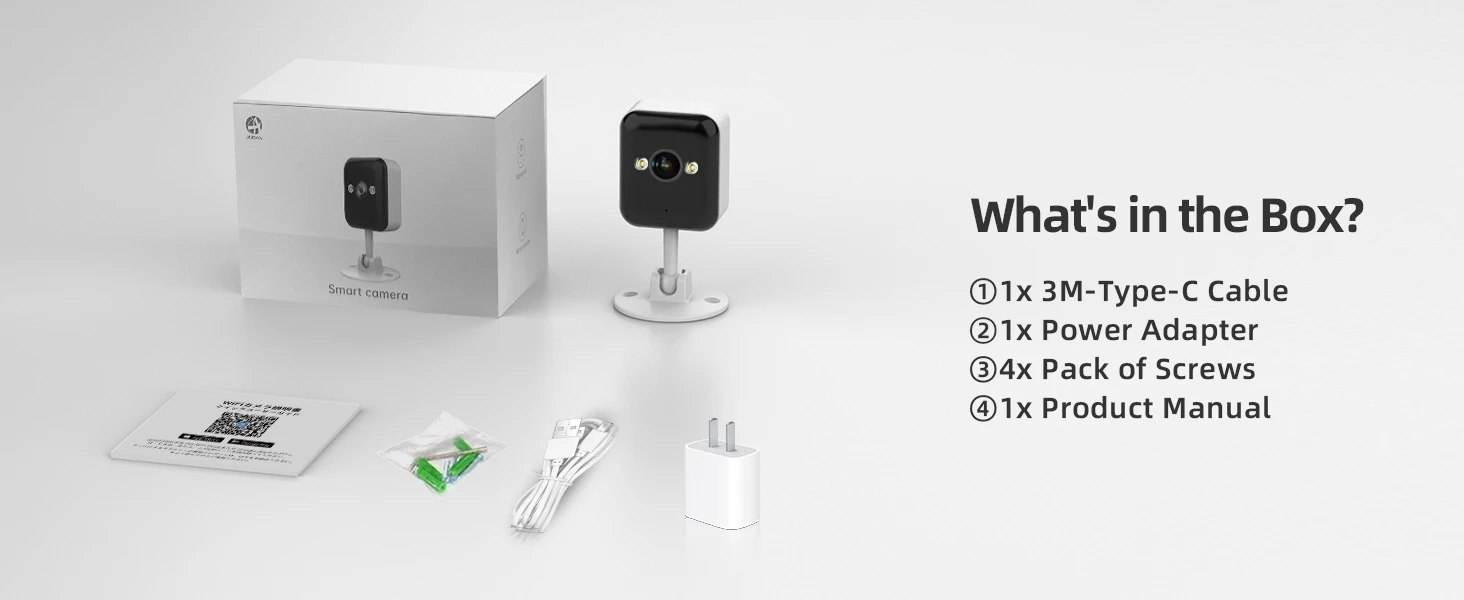 JOOAN 3MP Wifi Surveillance Camera Outdoor 5X Zoom Auto-Tracking mini IP Camera Home Security CCTV Video Surveillance