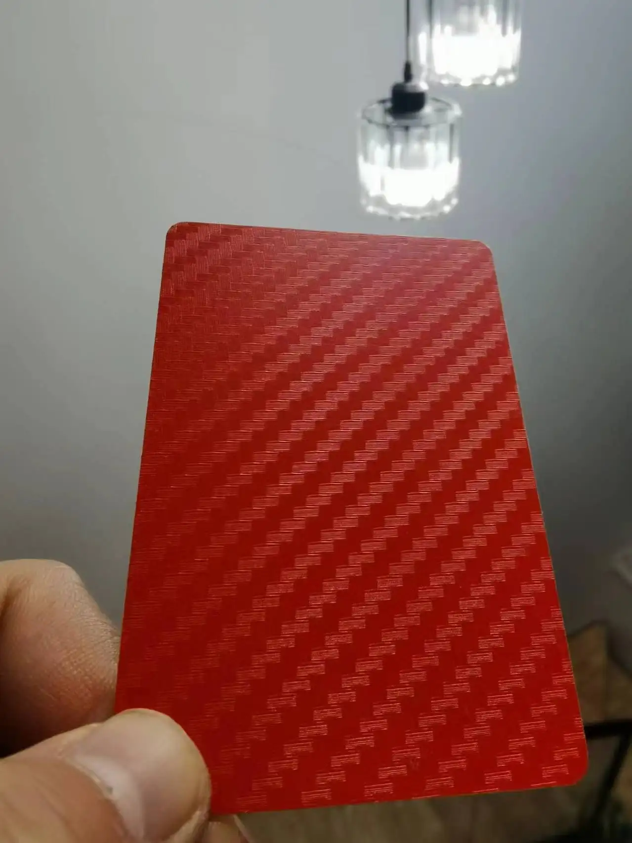1Piece NFC Carbon Fiber Smart NFC Card NFC Business Card Fast Reading Ntag 215 Blank NFC Card Digital Business Card Social Share