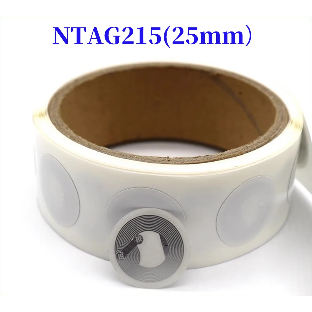 10Pcs/Lot NFC 213 215 216 Sticker 13.56Mhz ISO14443A Universal Lable Tags