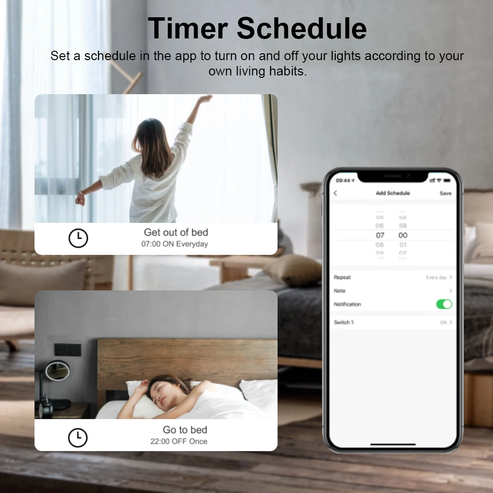 1CH RF Smart Switch 12V 24V 220V AC DC WIFI Ewelink Remote Control Garage Door Opener Switch 10A Relay Self-locking inching