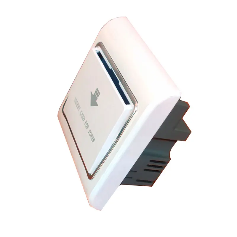 Wide Voltage Hotel Energy Saving Switch High Frequency 13.56M Support 110V /127V/ 220V 40A IC Card Power Off 15s Delay