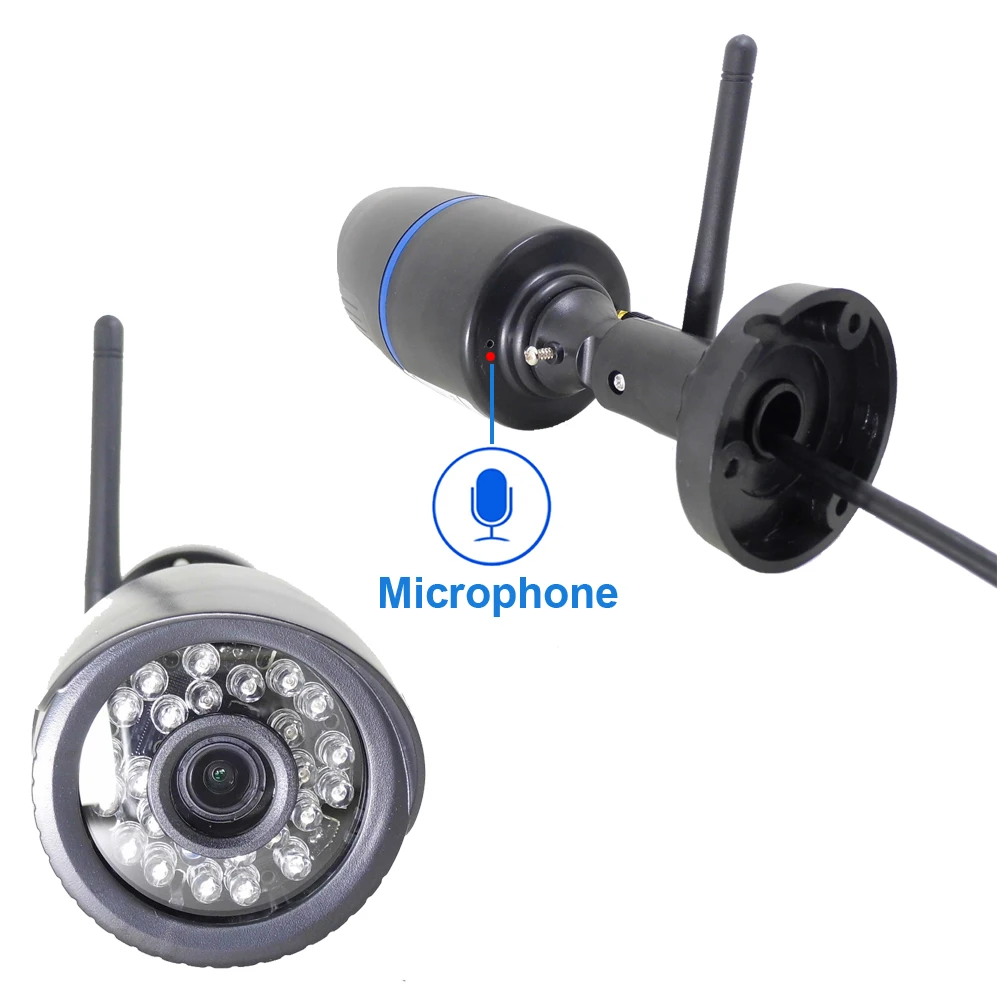 1080P 5MP Security Protection Wifi Camera Video Surveillance HD Wireless Cctv IP Waterproof Audio Infrared ONVIF JIENUO