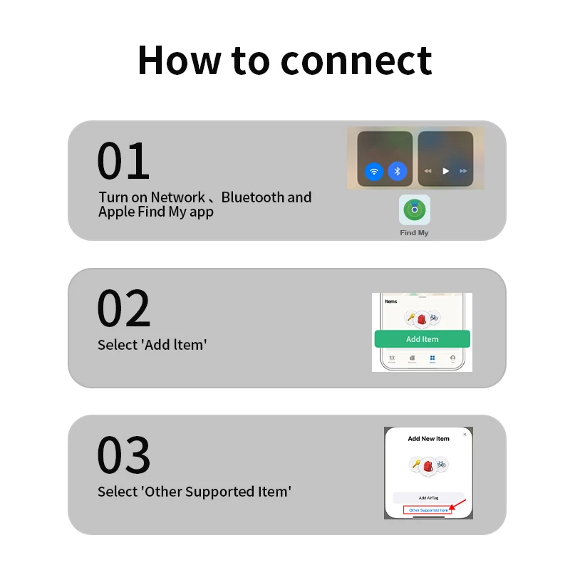 1/2/ 4pcs Anti-lose Security Finder Tracker Smart Tag for Apple Find My Bluetooth GPS Tracker For Luggage Key IOS MFi Finder