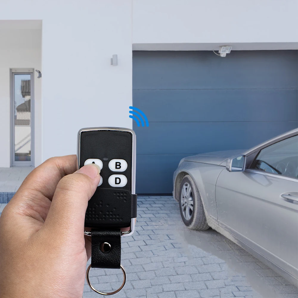 2025 New Universal Garage Door Remote Control 280MHz-868MHz Multi-Frequency Duplicator Clone 433.92MHz Rolling Code Gate Key Fob