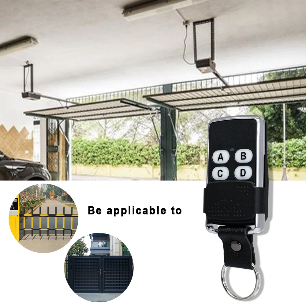 2025 New Universal Garage Door Remote Control 280MHz-868MHz Multi-Frequency Duplicator Clone 433.92MHz Rolling Code Gate Key Fob