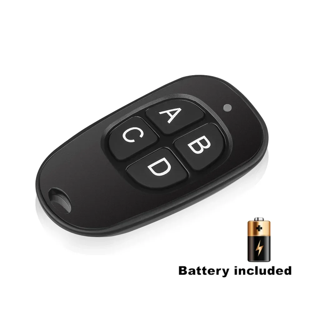 5-20pcs 433MHz Remote Control Universal Garage Remote 4 Buttons Duplicator Controller Replacement Wireless Car Keys for Garage