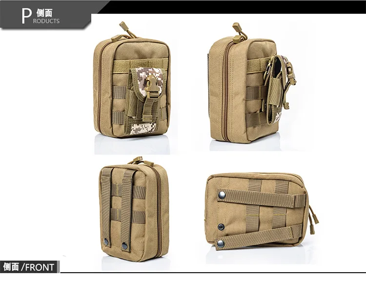 Survival Pouch Outdoor Medical Box Large Size SOS Bag/Package Tactical First Aid Bag Medical Kit Bag Molle EMT Emergency
