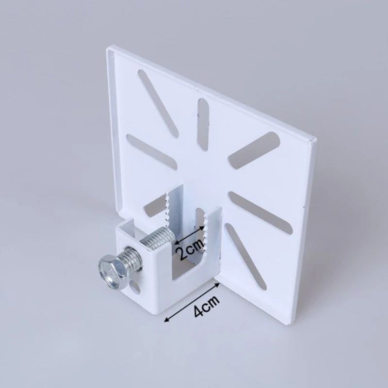 Universal Vertical Pole Mount Adapter with Screws Fixing, Wall Mounting Bracket For CCTV Security Camera